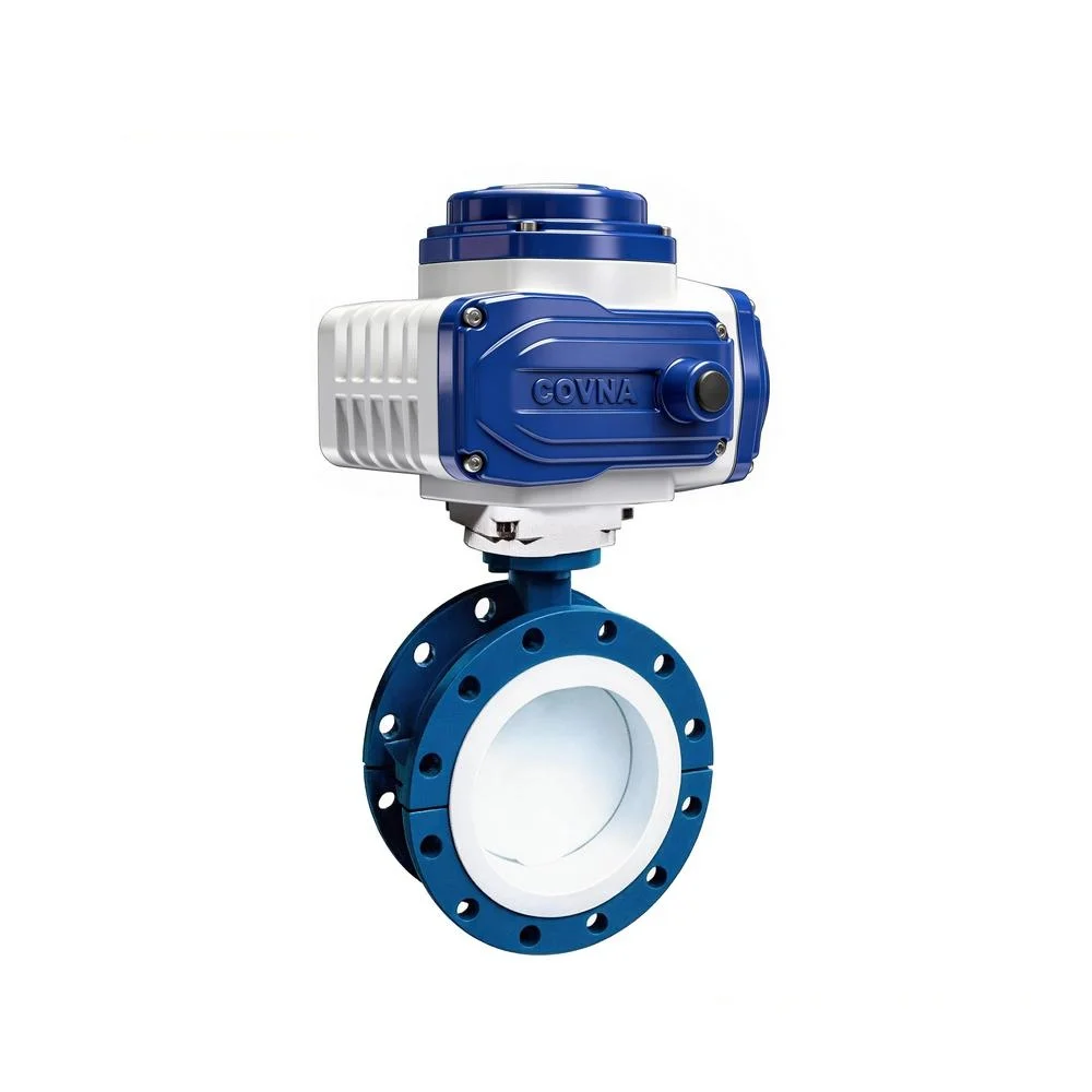 Rubber Seat Extension Stem Double Flanged Pancake Butterfly Valve for Water