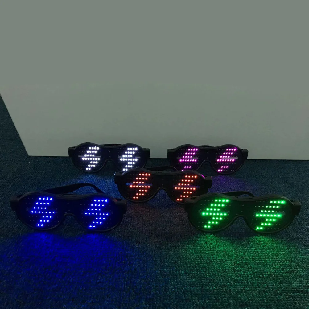 

Светодиодные светящиеся очки, синий свет, забавные интересные очки, товары для вечеринок, реквизит для фотосессии на день рождения, маскарад, карнавал, ночной клуб