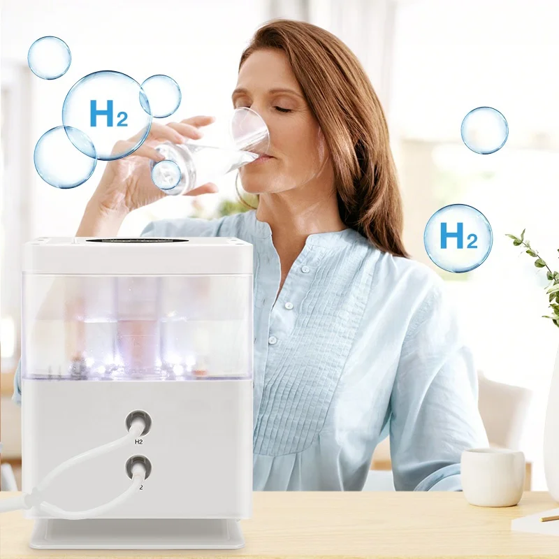 2025Hydrogen Water Machine with UV Self Cleaning Function for Hydrogen Water Drinking and Hydrogen Gas Breathing