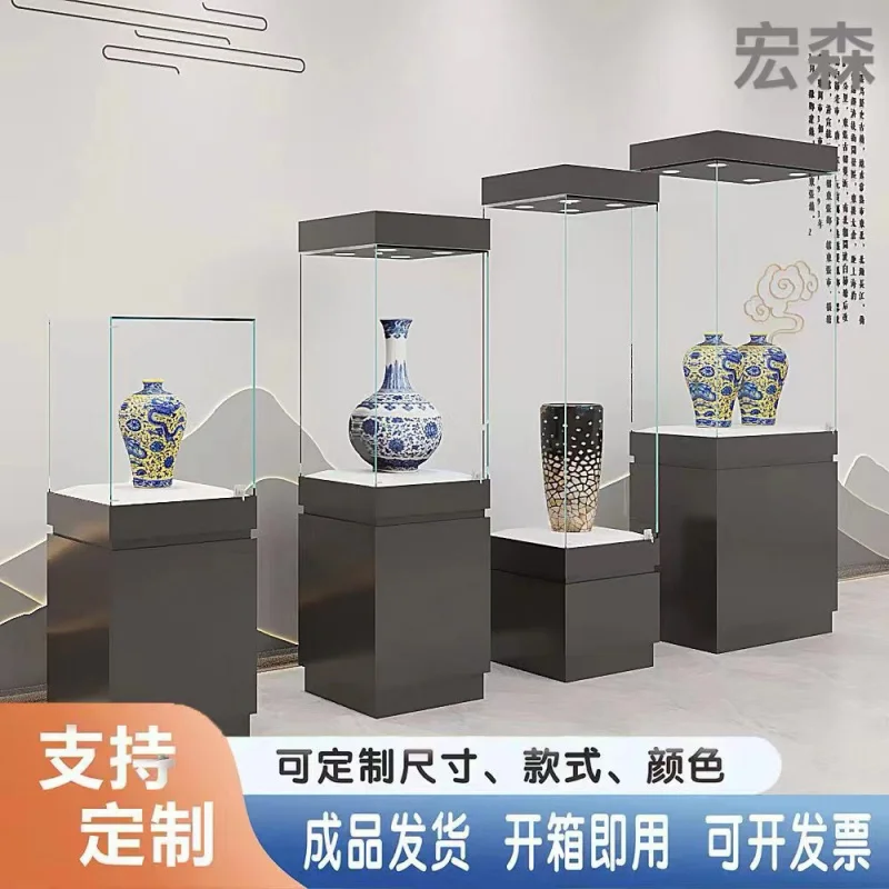 

Custom. [1745-Person] Museum Showcase Porcelain Boutique Wooden Showcase July Show Product Exhibitio
