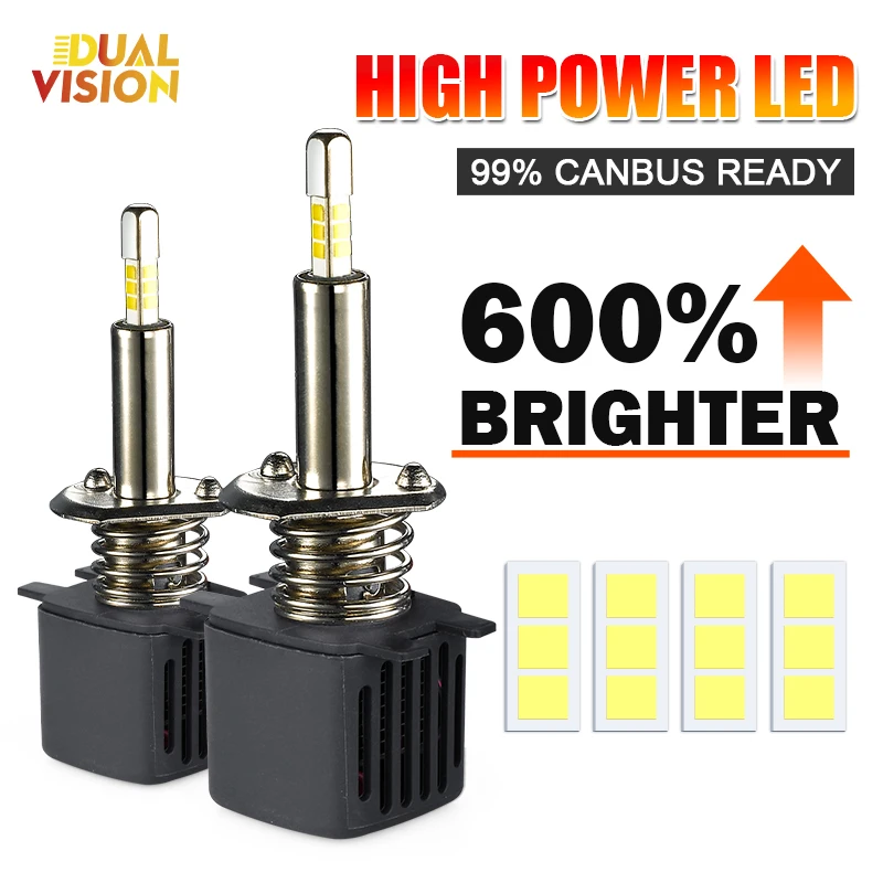 

Mini H7 LED Car Headlight Canbus 360 3D LED Chips H11 H4 H1 HB3 HB4 9005 9006 H8 H9 Auto Lights Bulbs For Lens Fog Lamp