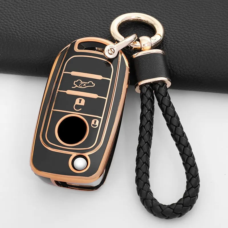 Moda tpu caso chave do carro capa escudo fob para fiat tipo toro nuovo liberdade 500x doblo argo grazie inteligente keyless acessórios