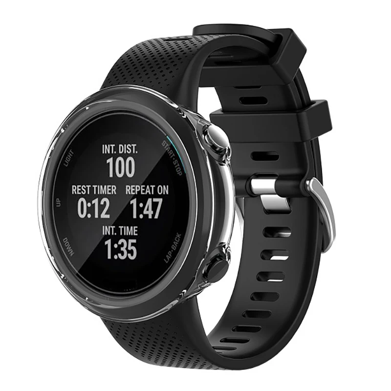 เคสป้องกันสุดฮอตสำหรับ Garmin SWIM 2, เคส TPU กันกระแทกสมาร์ทวอท์ชสำหรับ Garmin SWIM 2 Swim2