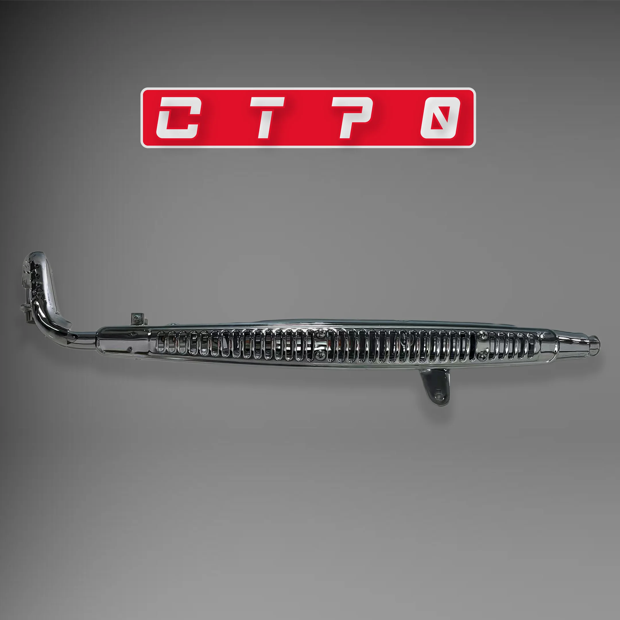 

CT70 Chrome Plated Exhaust Silver Motorcycle Exhaust Pipe Muffler Silence for DAX CT70 1969-1980