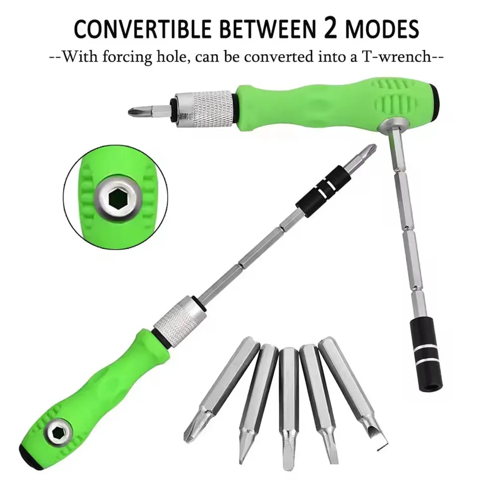 Xiyear 32 in 1 Multifunctional Magnetic Screwdriver Set Torx Phillips Bits Portable Mini Repair Tool Kit For Electronics