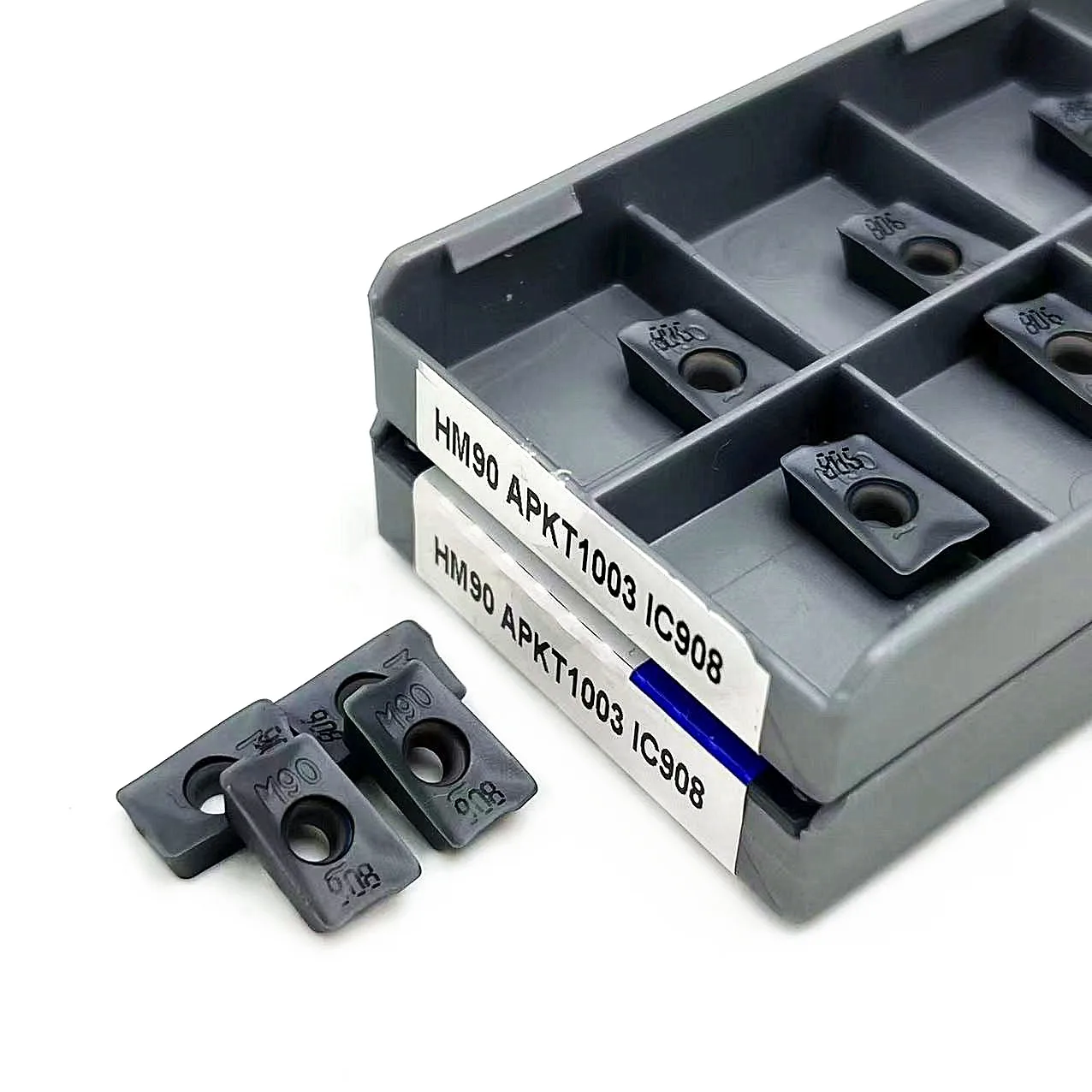 HM90 APKT1003 IC908 fresa utensile per tornitura inserti in metallo duro per cnc APKT 1003 fresa HM90 APKT1003 fresatura tornio