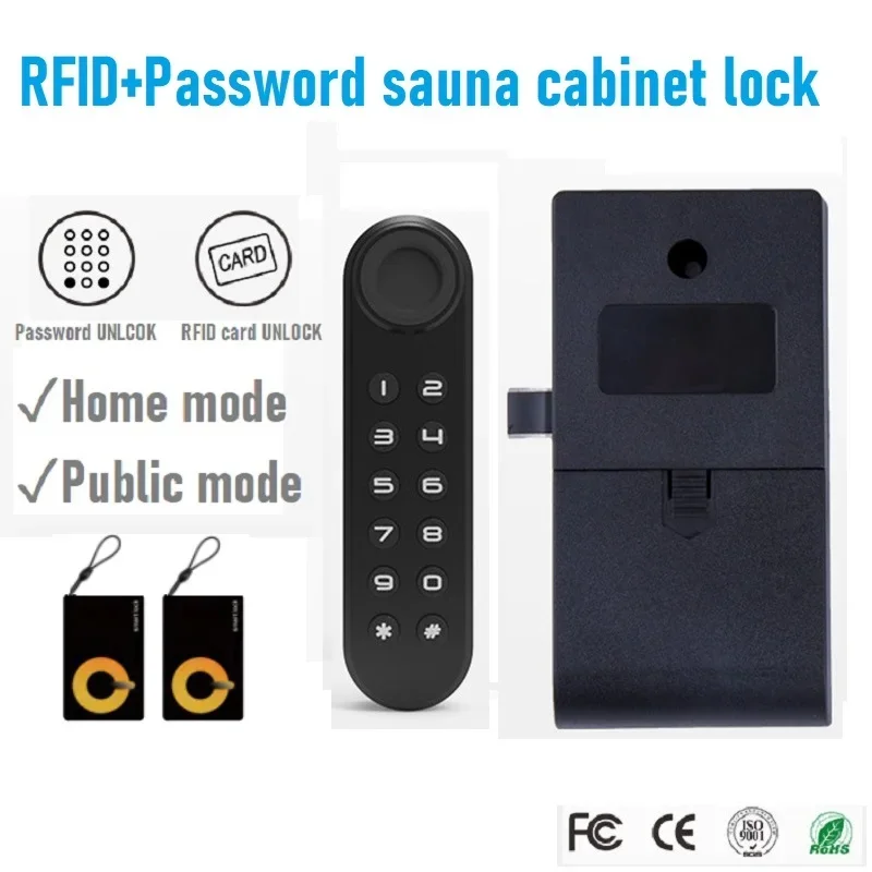 

RFID Card Electronic Induction Cabinets Lock Password Drawer Lock Used for Sauna Storage Cabinets Bedside Tables