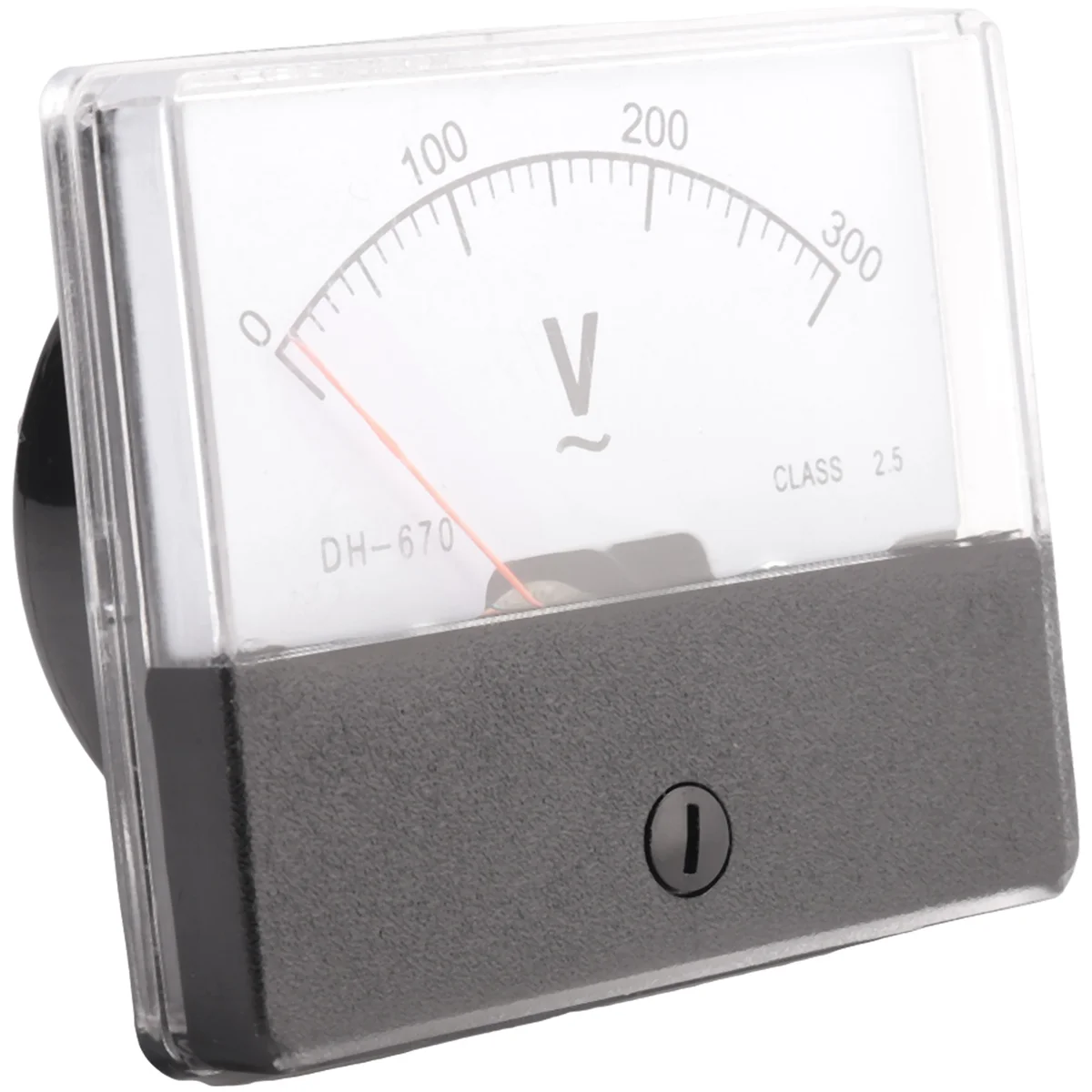 SCLS Rectangle AC 0-300V Gauge Analog Voltage Panel Meter Voltmeter DH670