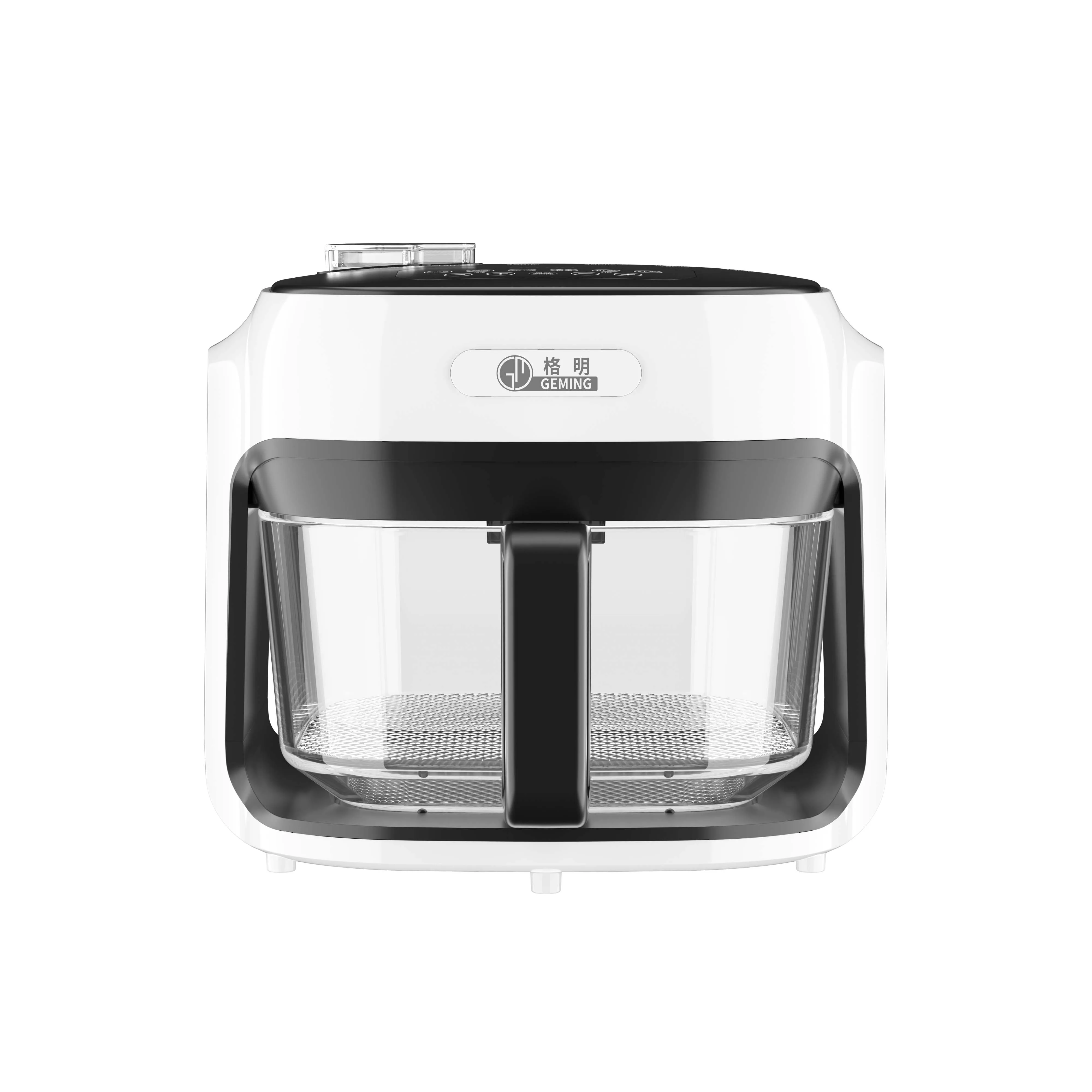 

7L Hot Sale Transparent Glass Bowl Air Fryer Technology Chef Steam Function Non-Stick Air Fryer