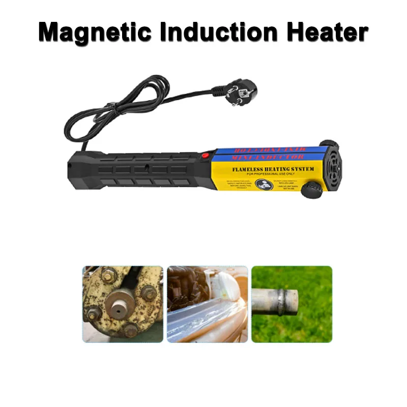 1000W Magnetic Induction Heater Kit  220V Automotive Flameless Heat Induction Heating Machine 10 Coils Car Repair Tool