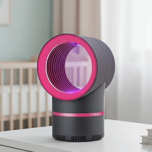

USB Plug-in Mosquito Killer Lamp Mute Portable Trap for Bedroom Camping Home Use