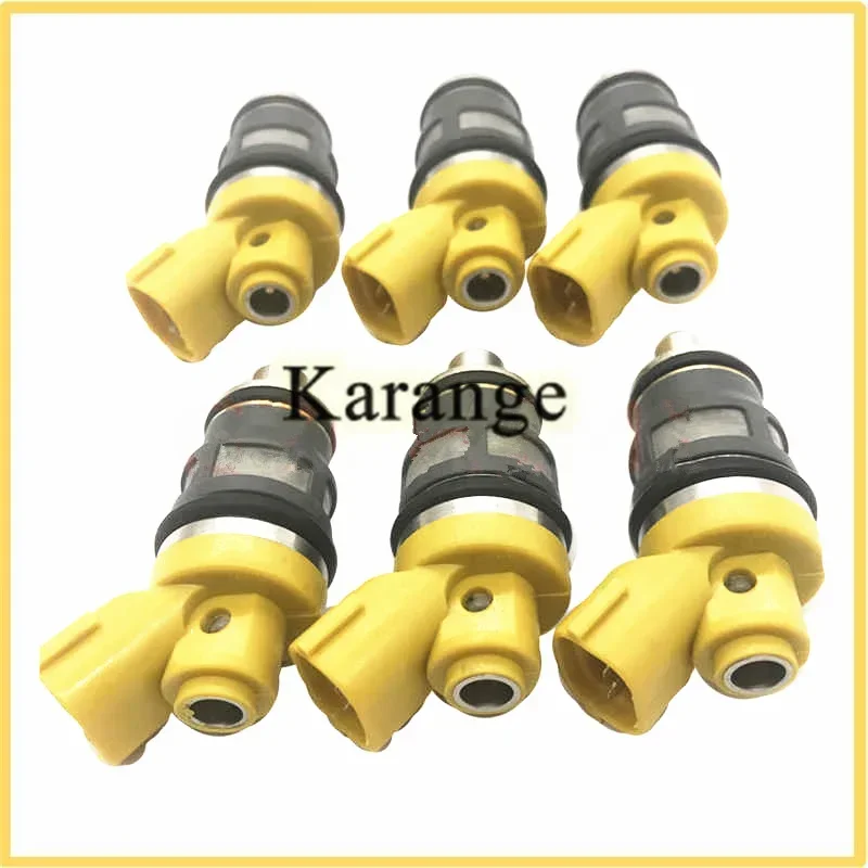 NEW 6X Fuel Injectors 1001-87091 For Toyota Supra JZA70 1JZGTE 1JZ JZA80 2JZGTE 2JZ SIDE FEED Engine Nozzle 100187091