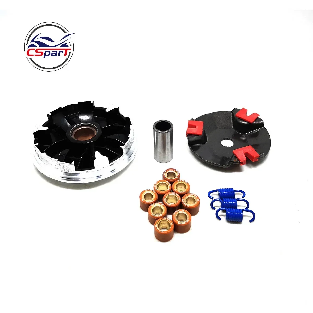 Racing CVT Variator Kit with Roller Weight Drive Pulley for JOG 50 90 50CC 90CC 100CC Scooter Moped