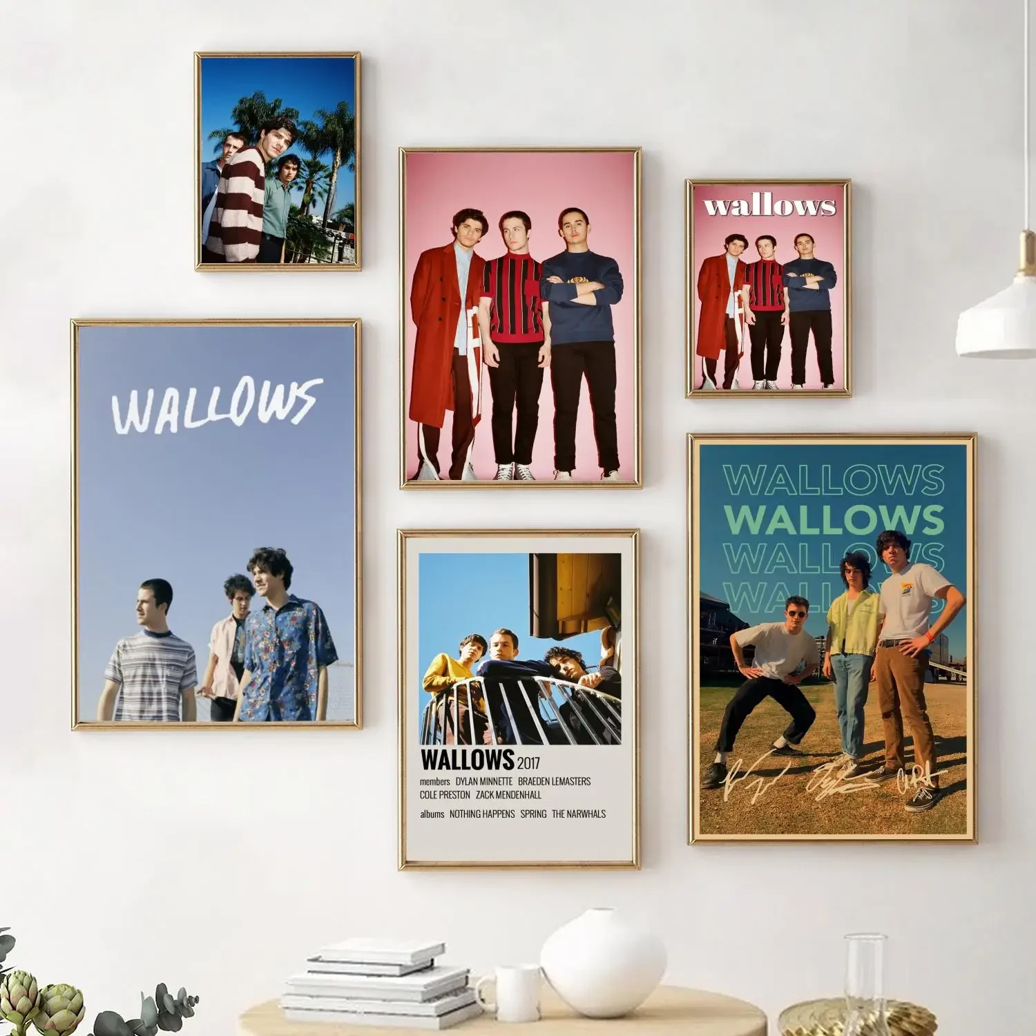 wallows Poster Decorative Painting Canvas Poster Wall Art Living Room Posters Bedroom Painting