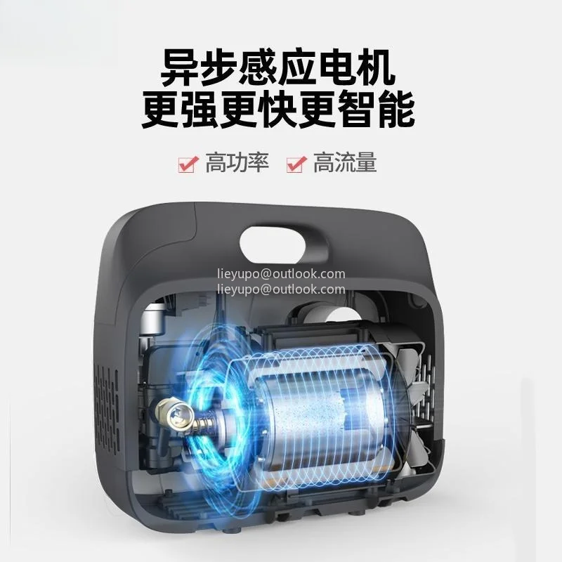 220V Portable Car Washer Machine High Pressure Water Pump with Water Gun Car Wash High Power Home Automatic Car Washing Machine