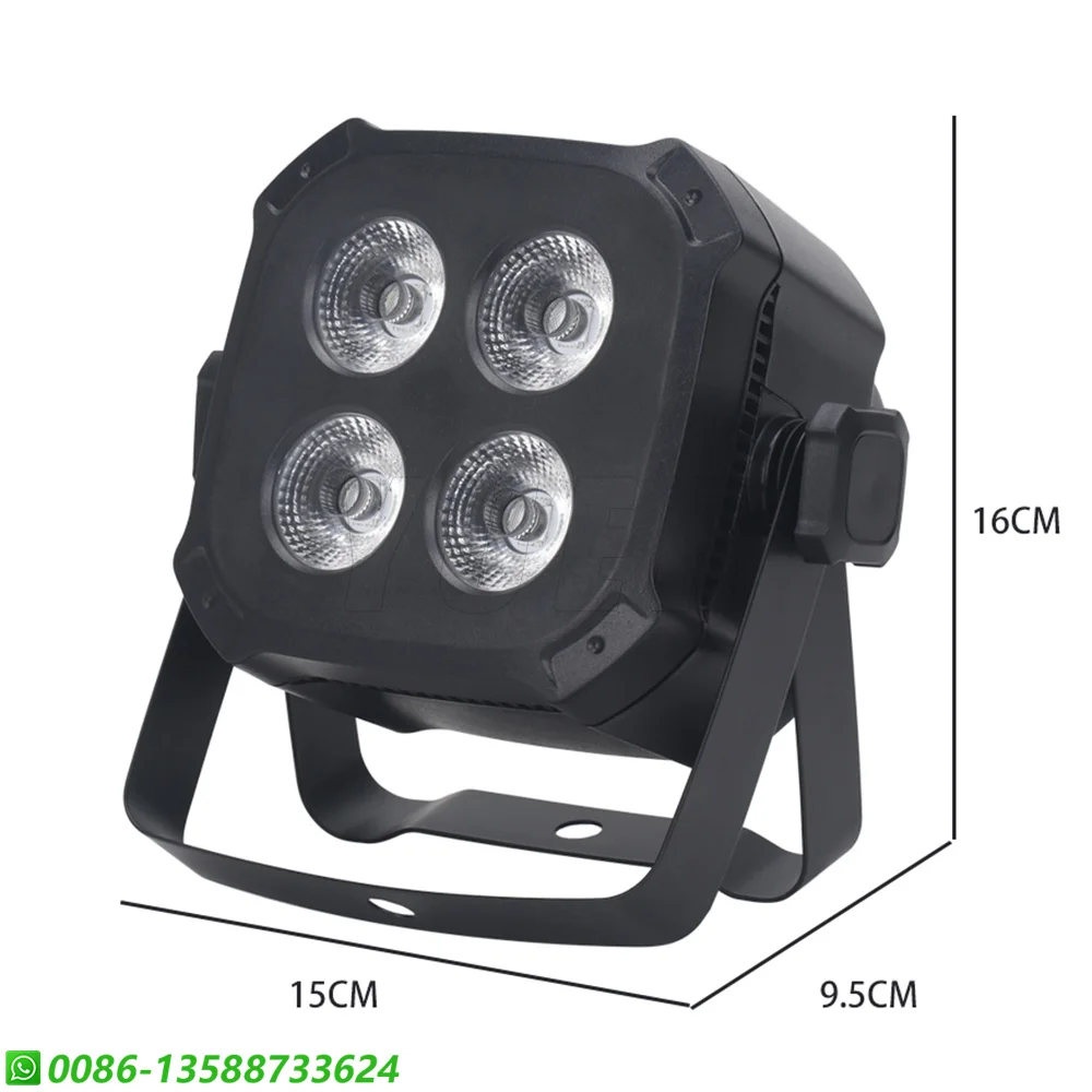 Imagem -05 - Led Rgbw Strobe Effect Projector Dmx Dmx Indoor Projector Dmx Club Festa de Natal Casamento Natal Dmx Escurecimento Lavagem 32w Pcs