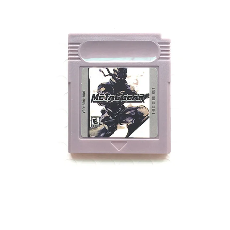 Game Cartridge Metal Gear Solid 16 Bit Video Game Console Card for English Language EUR USA Version