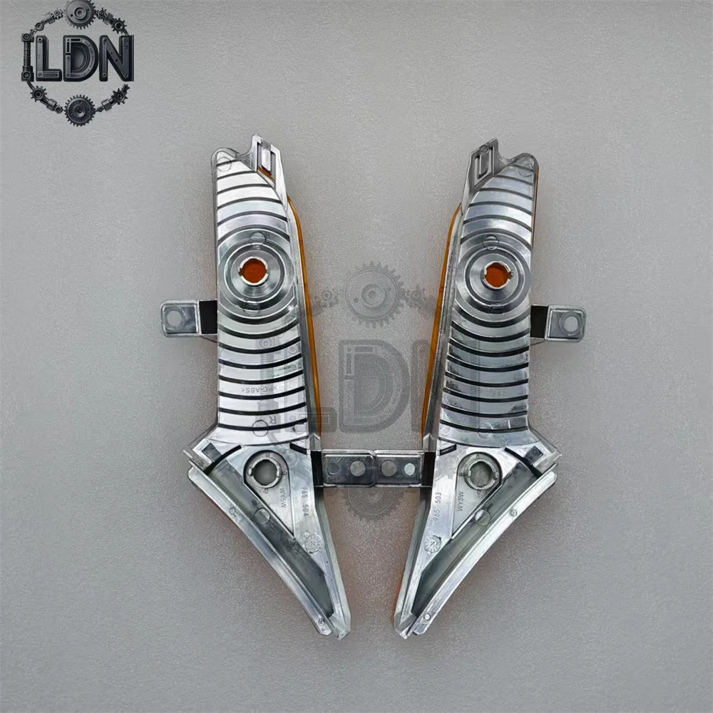 Fit for 07-10 Side Marker L&R Porsche Cayenne 9PA 957 GTS S Turbo Base Sport Lamp Turn Signal Front Cover