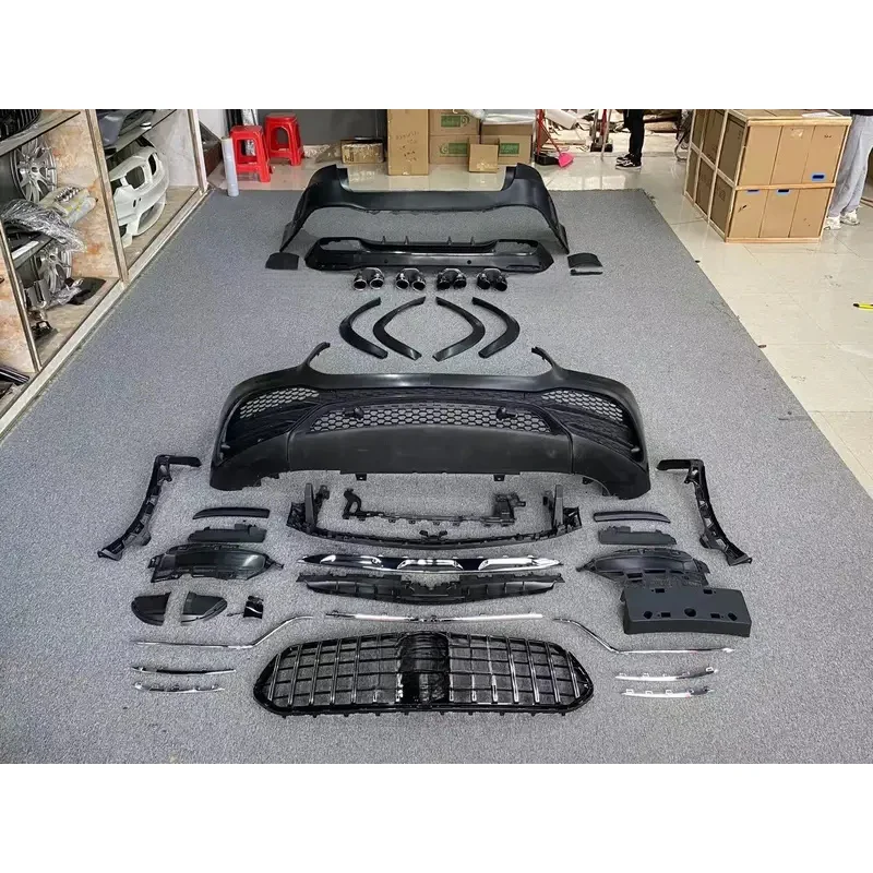 

【FLASH SALE】Car Accessories Body Kits 2020 GLE W167 Upgrade GLE53 Front Rear Car Bumpers With Grills