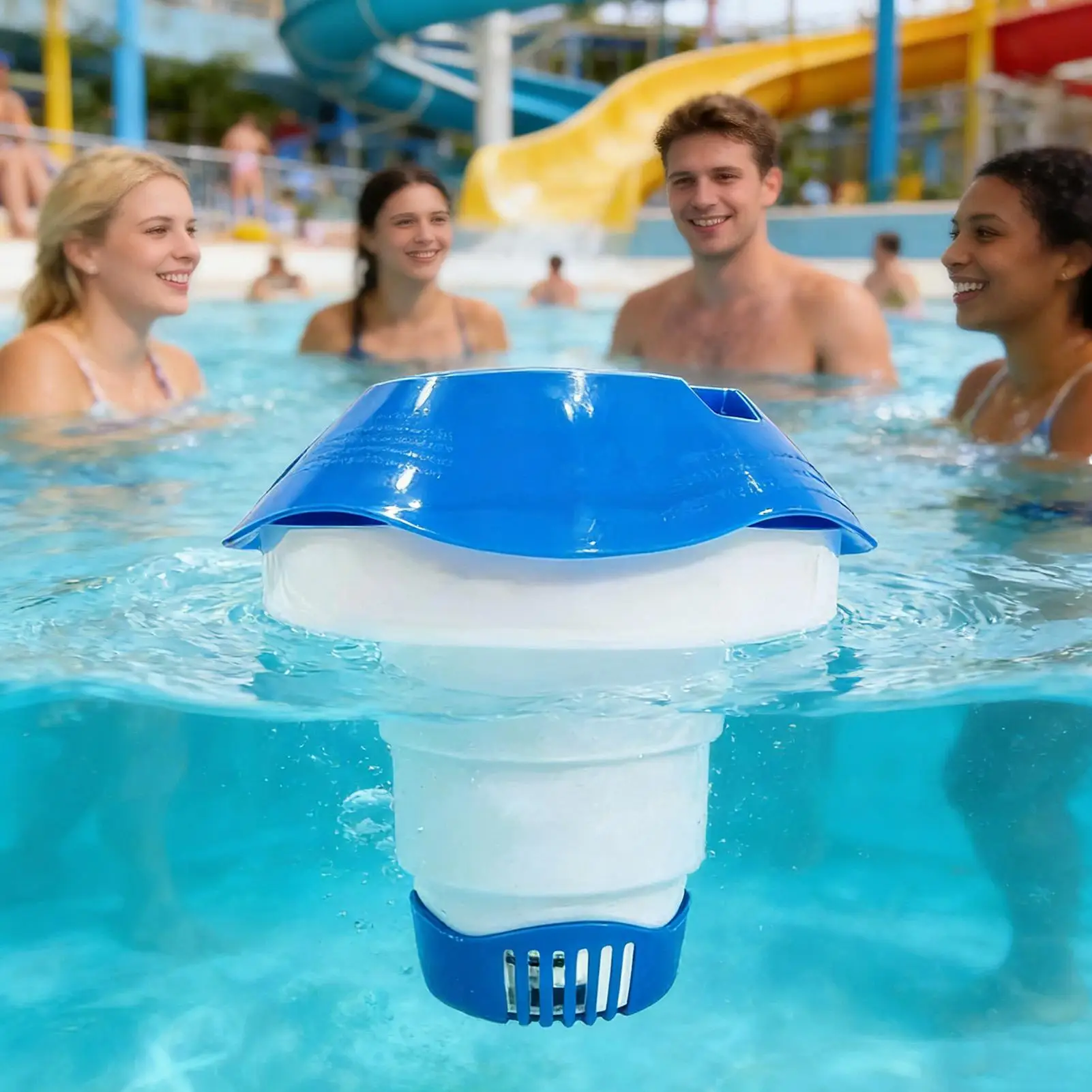 5-inch Tablet Holder Dispenser Chlorine Floater Pool Floater For Backyard Outdoor Residential Commercial Hotel Fountain Water
