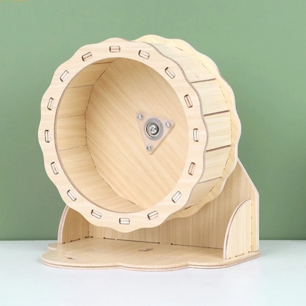 New Wooden Hamster Villa Chewable Easy to Install Platform House Cage Accessories Durable Small Pet Activity Toy Pet Supplies