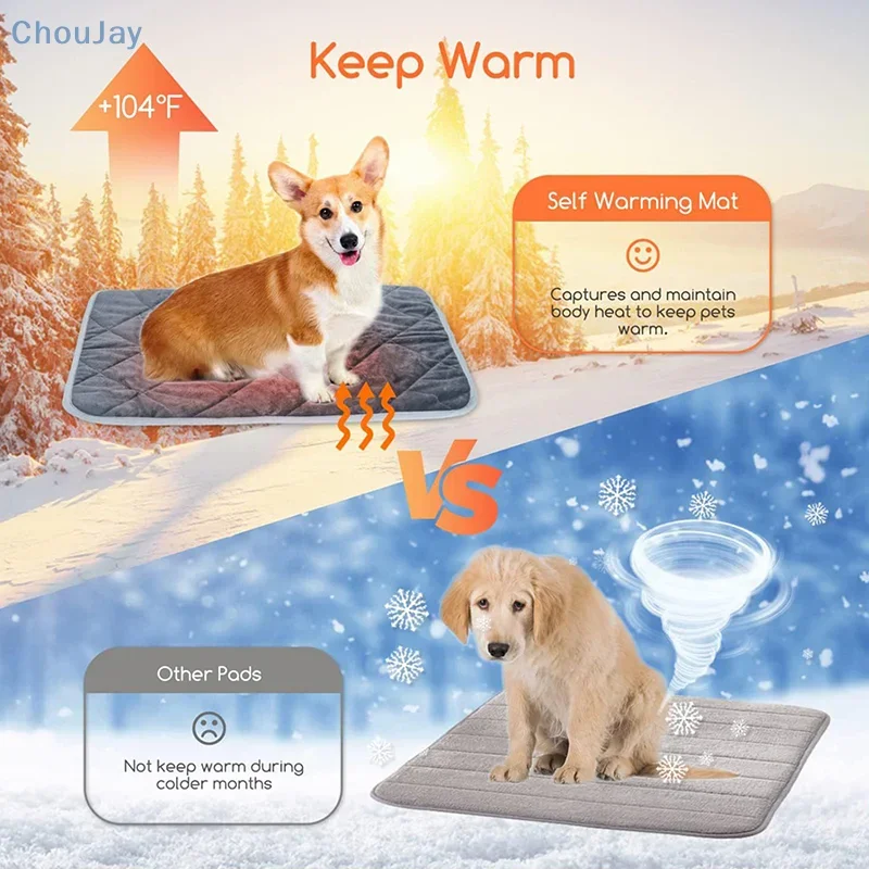 Extra Warm Thermal Dog Crate Pad