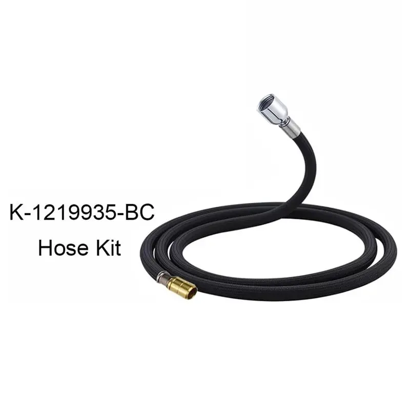 ABCA-Replacement Brass Nylon Woven Pull Out Kitchen Faucet Hose 67In K-1219935-BC Fit For Kohler Kitchens