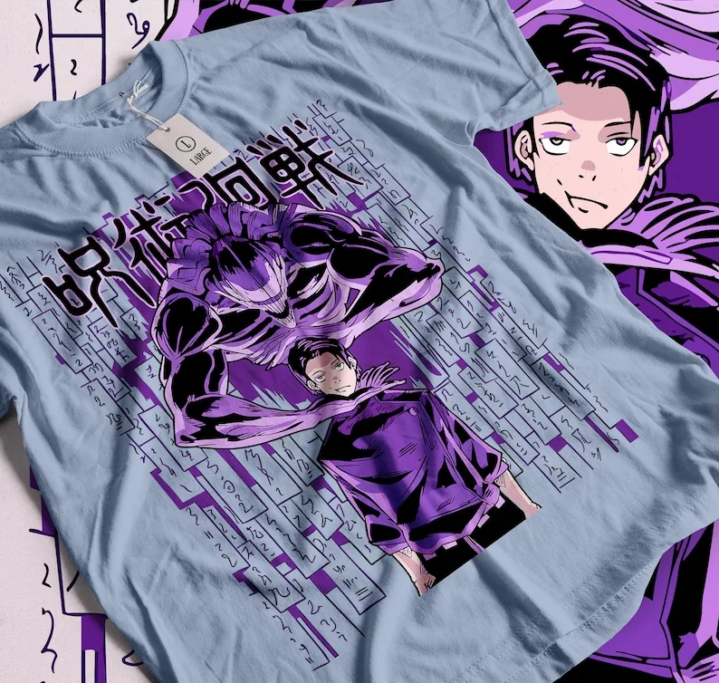 

Anime retro T-shirt, 100% cotton, all sizes for men and women Comic lovers