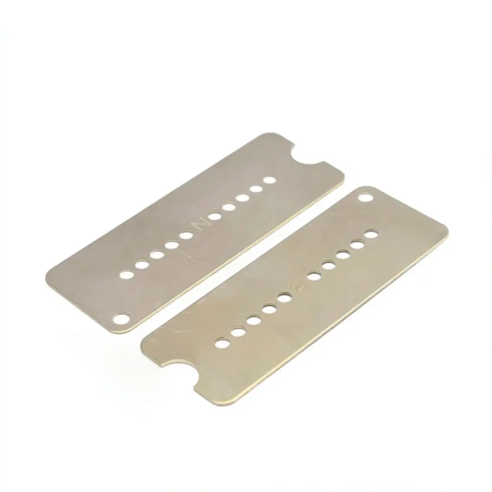 Guitar Accessory P90 Pickup Baseplate Nickel Silver Plate Standard Size For Electric Guitar DIY Modification Components