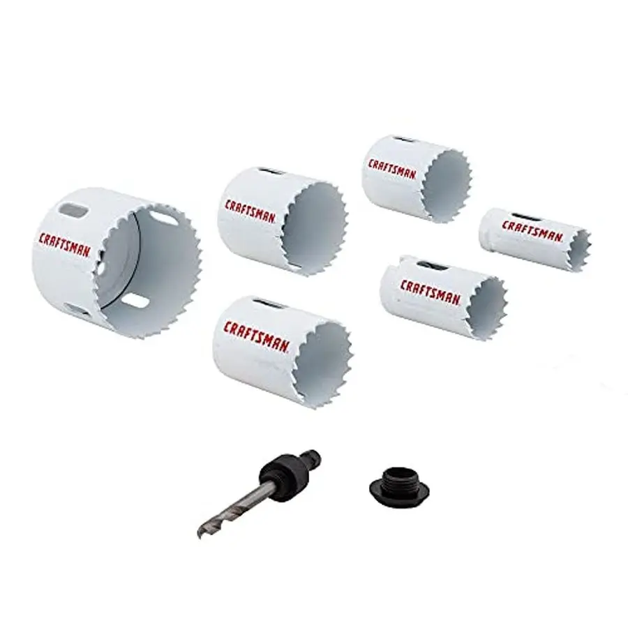 

Hole Saw Kit, BiMetal Set, 7Piece CMAH1SET7