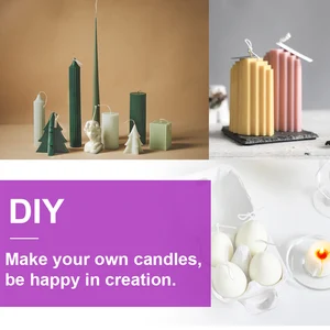 Mehrfarbige Flockenkerzenfärbemchips, Soja-Wachs, Bienenwachs, Handwerk Paraffin, Kerzenherstellung, 5 g pro Tasche 6 Hauptverkäufe kaufen Sojalöl direkt von Fabrica - №2