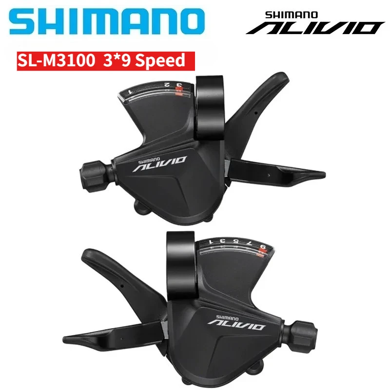 Shimano Alivio SL M3100 3x9 27Speed SL-M3100 RAPIDFIRE PLUS Mountain Bike Shifters MTB Bicycle Shifter Lever Left 3S Right 9S