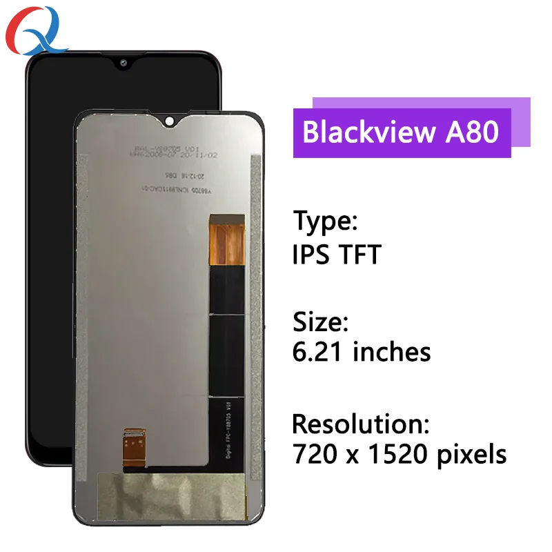 Pantalla for blackview a80 display Mobile Phone Lcds For blackview A80 screen replacement Ercan for blackview a80 lcd