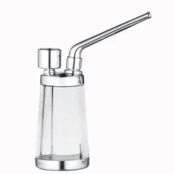 2023 New Popular Bottle Water Pipe Portable Mini narghilè Shisha tabacco Pipe regalo di Health Metal Tube Filter