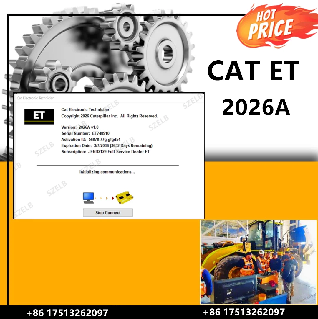 

For Cat ET 2026A Electronic Technician Diagnostic Software Caterpillar engines and machines Free installation