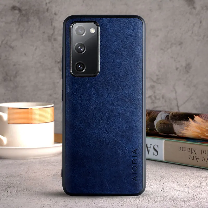 Case for Samsung Galaxy S20 FE Ultra Plus coque Luxury Vintage PU leather Skin funda cover for samsung galaxy s20 fe case capa