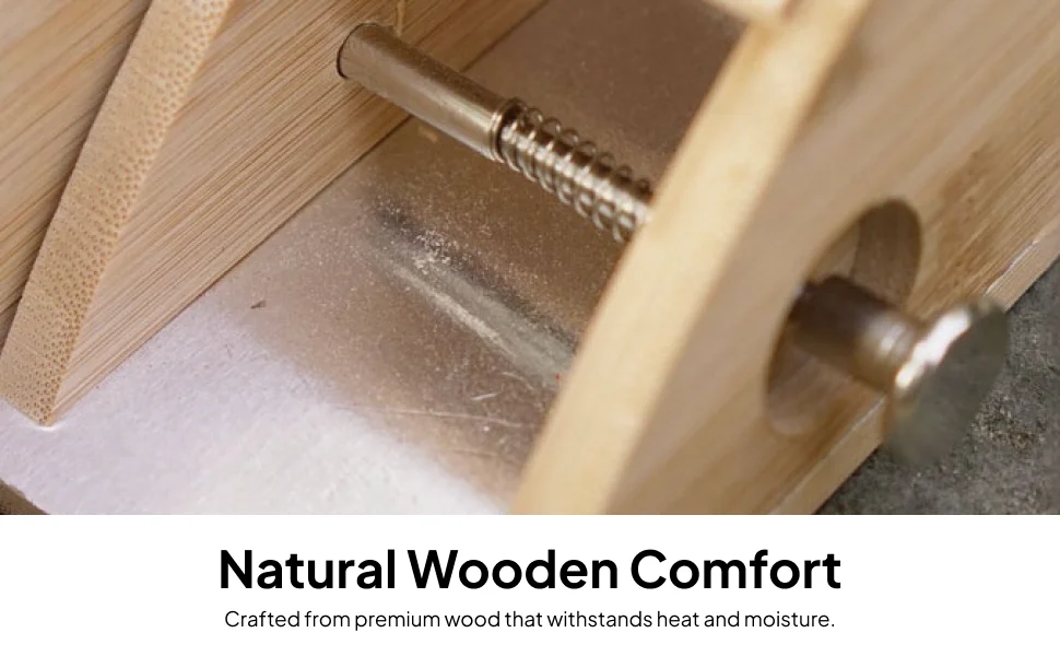 Sauna Backrest Anti Slip Wooden Sauna Headrest for Steam Room Sauna Barrel