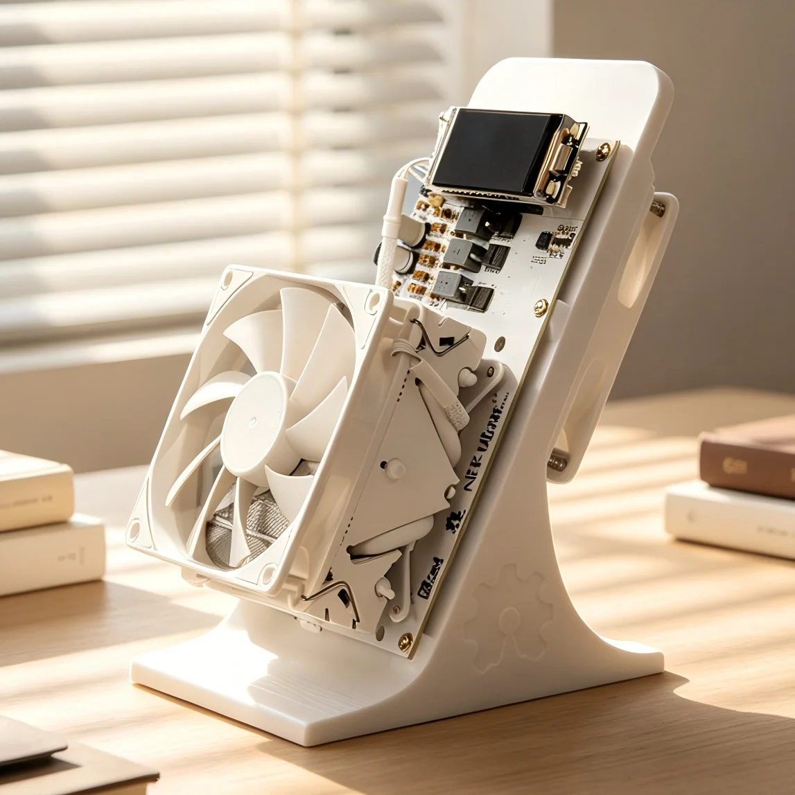 NerdQaxe++ Rev6.1 Bitcoin Miner 6Th/s 100W Low Power SHA-256 ASIC 2.4G WiFi Quiet Open-Source Home BTC Mining Machine