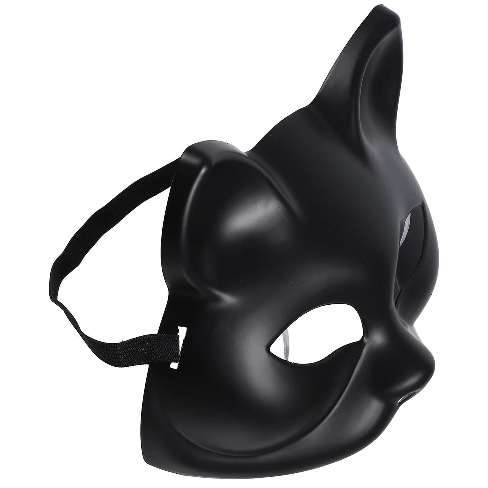

DIY Blank Fox Mask Unpainted Party Mask Safe Cosplay Halloween Masquerade Accessory for Adults Craft Supplies Masquerade Masks
