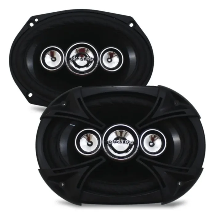 Auto Speaker Bravox 69 6x9 Bk 220W Rms O Par + Screen Protection