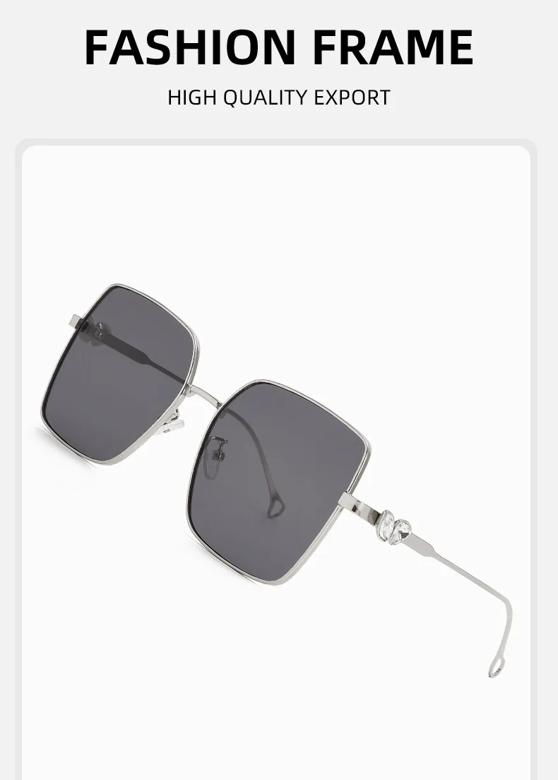 

Fashionable men's women's sunglasses vintage fashion high-end sun protection sunglasses for mountaineering tourism and beach use