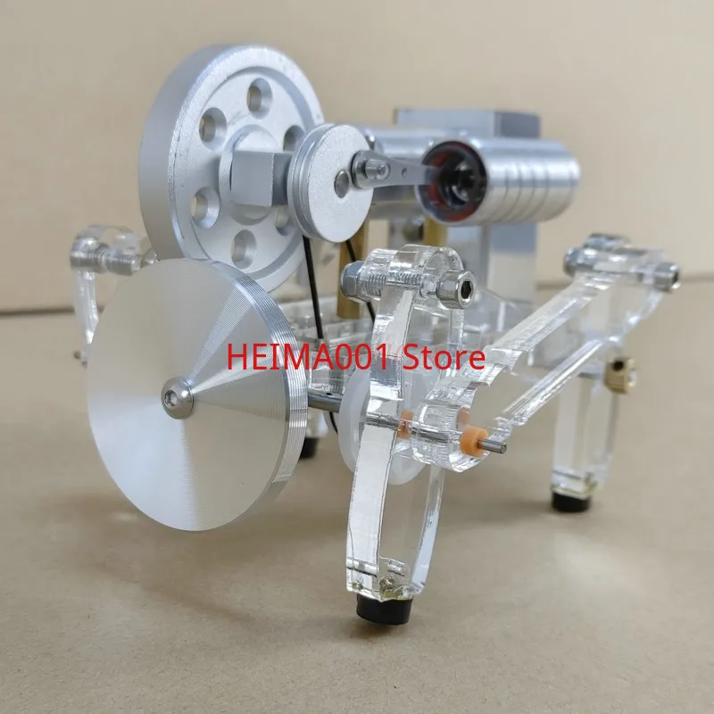 

Physical Experiment Equipment Teaching Stirling Engine Quadruped Model Bionic Beast Toy Model Steam Engine Model Mini Engine