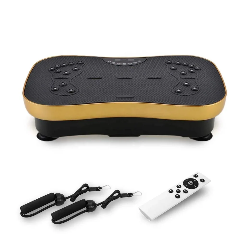 Fitness Vibration Platform, Vibration Plate Whlie Body Shaking Oscillating Platform,with Remote Control & Two Resistance Bands