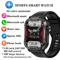 Xiaomi Mijia Sport Fitness Smart Watch Men Voice Assistant Bluetooth Call Heart Rate Monitor Waterproof Women Electronic Watches
