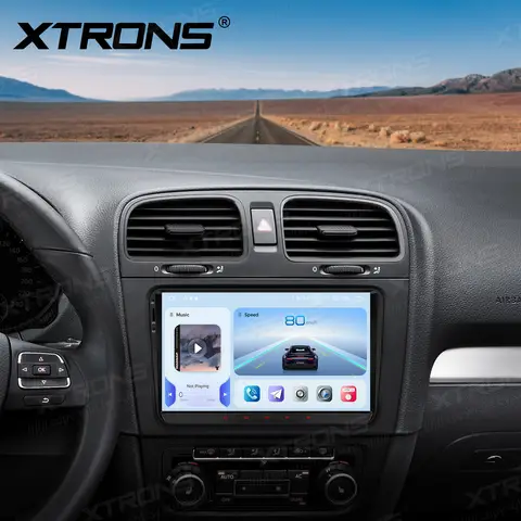 XTRONS 8인치/9인치 옥타코어 8+256GB 안드로이드 14 카 라디오 (스코다, 시트용) HD IPS 카 멀티미디어 플레이어 내장 DSP 카플레이 AA 4G LTE 지원