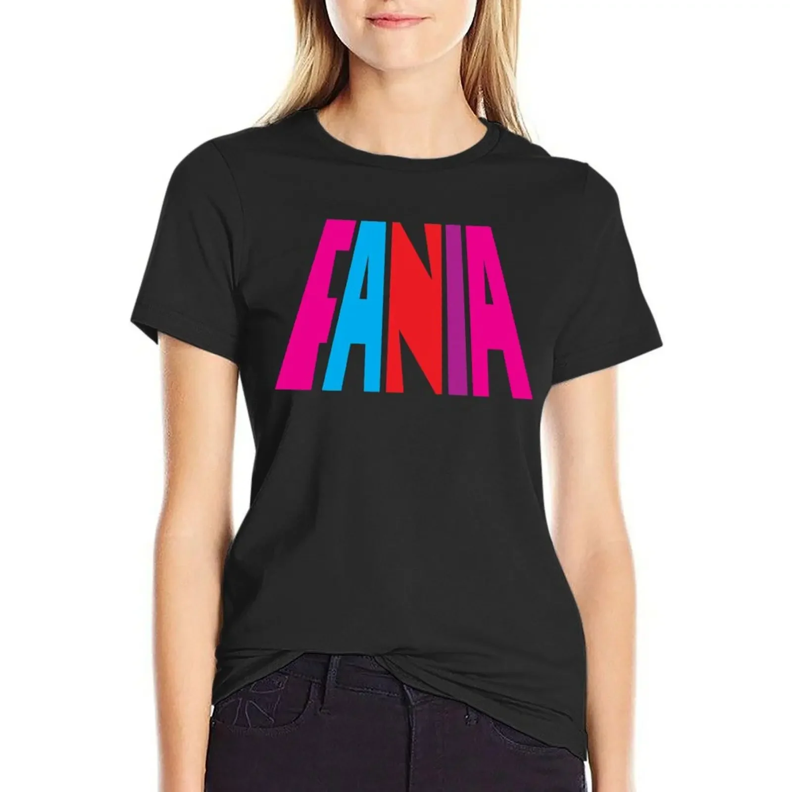 

Fania Records T-Shirt plus sizes summer top summer tops graphic t-shirts for Women
