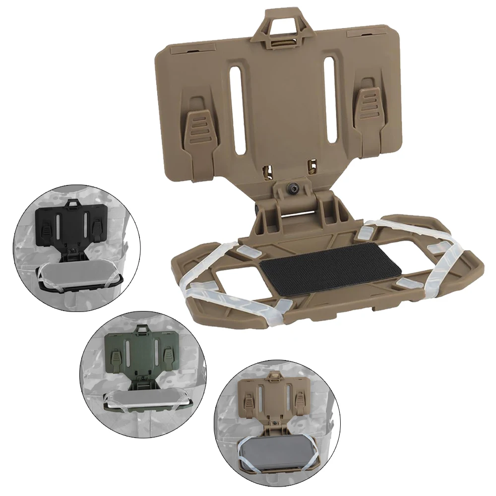 Tactical Plate Carrier Vest Attachments Universal Phone Chest Mount for Size 4.7
