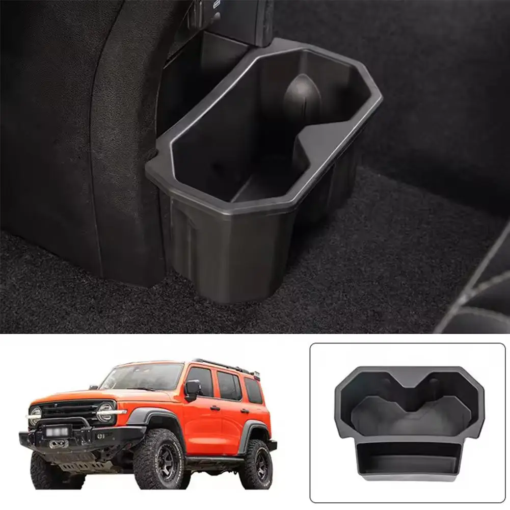 

Car Rear Exhaust Vent Water Cup Holder Fit for GWM Tank 300 Modified Auto Multi-function Storage Bucket Car Interior Parts C6W7