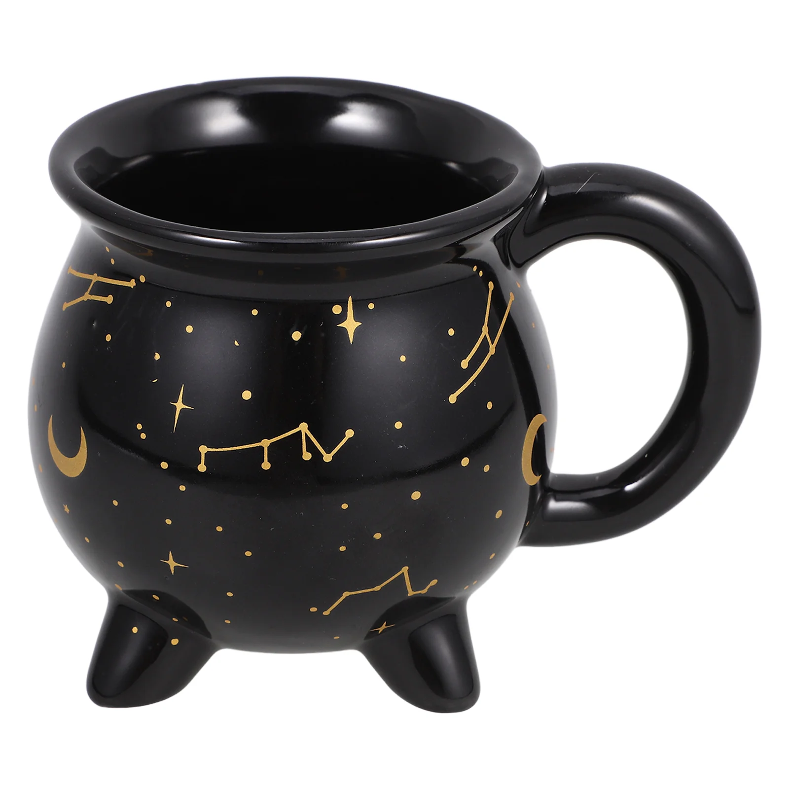 

Insulated Cup Witch Porcelain Cauldron Mug Ceramic Drinks Water Unique Drinking Mugs Travel