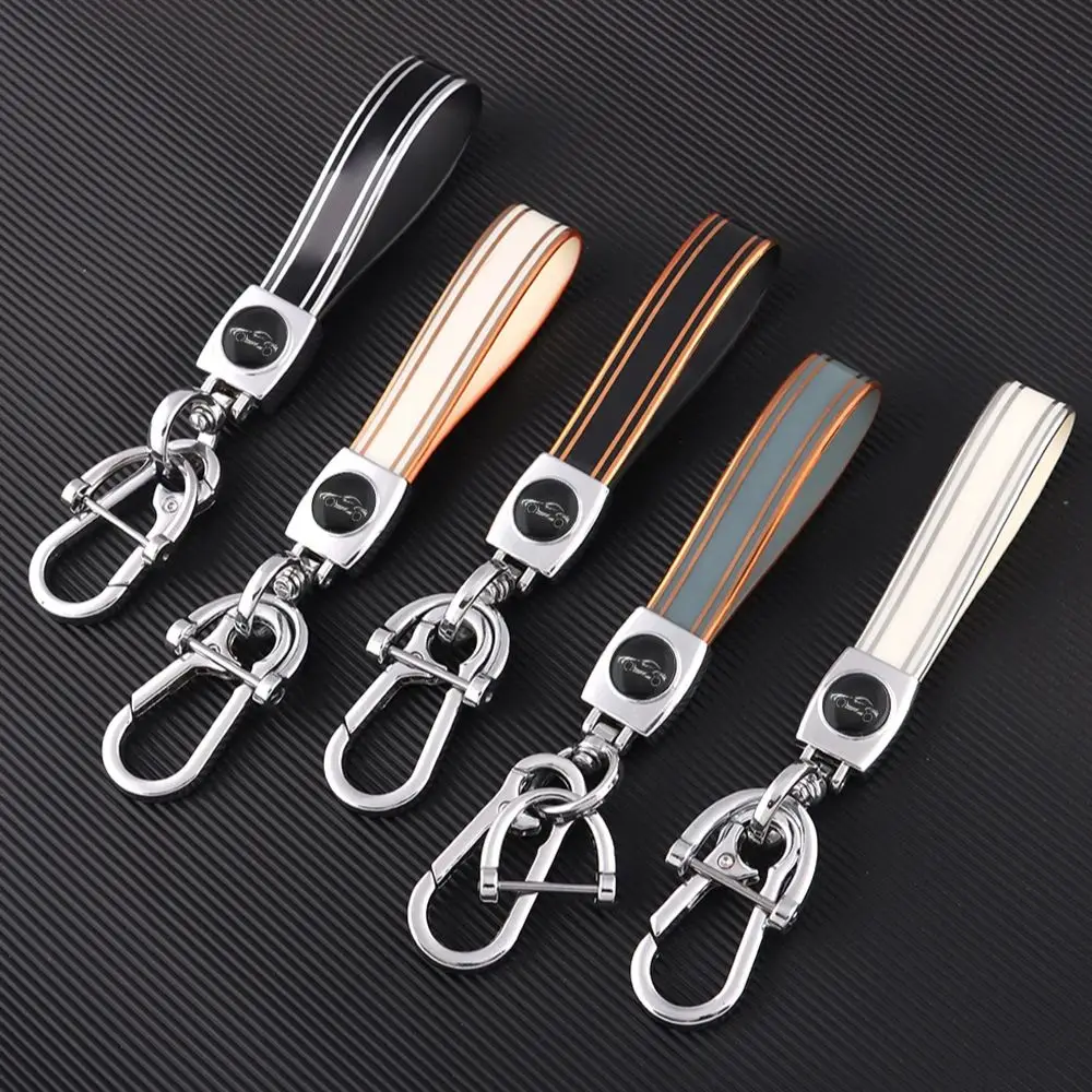 Hoge Kwaliteit TPU Sleutelhanger Voor Mannen Vrouwen Auto Keyring Meisje Geschenk Auto Sleutelhanger Accessoires Draaibare Sleutelhangers - afbeelding 2